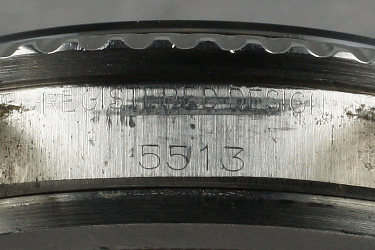 1963 Rolex Submariner 5513 Early PCG SWISS Underline Dial