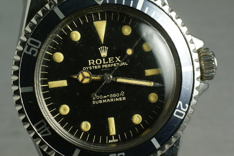 Rolex Submariner 5513 PCG with Underline _ Dial