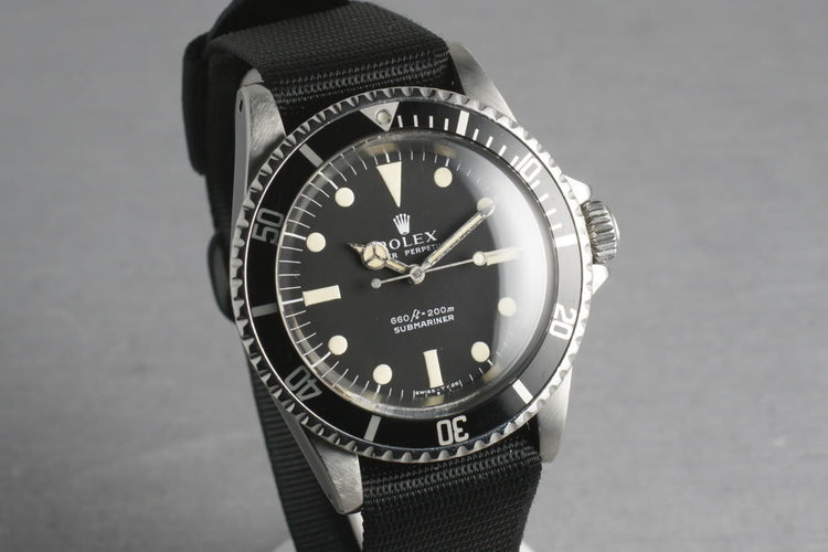 Rolex Submariner Dial 5513 with Serif Dial