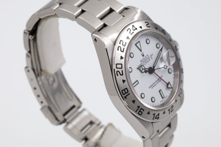 1999 Rolex Explorer II 16570 with Box and Papers