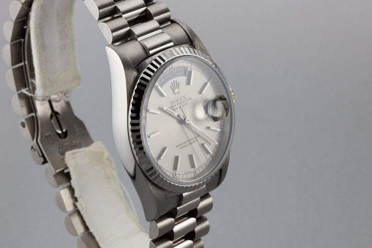 1995 Rolex 18K WG Day-Date 18239