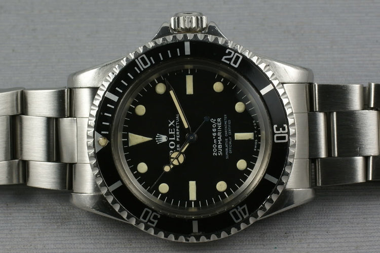 Rolex Submariner 5512 Unpolished Case