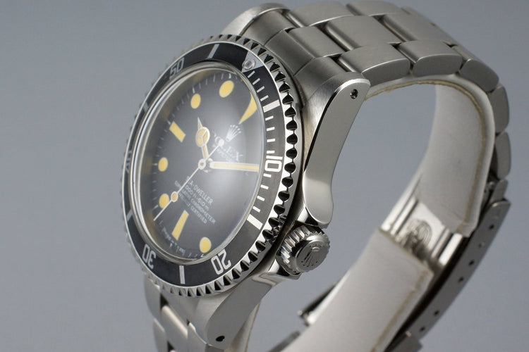 1981 Rolex Sea Dweller 1665 Mark I Dial