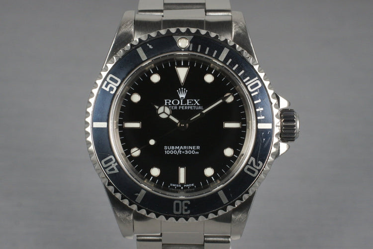 2002 Rolex Submariner 14060