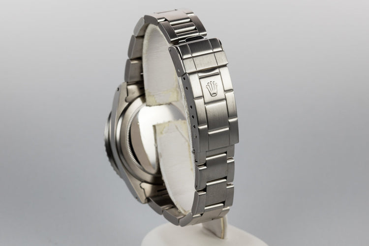 1988 Rolex Submariner 5513 with "SWISS" Only Service Dial with Box and Service Papers