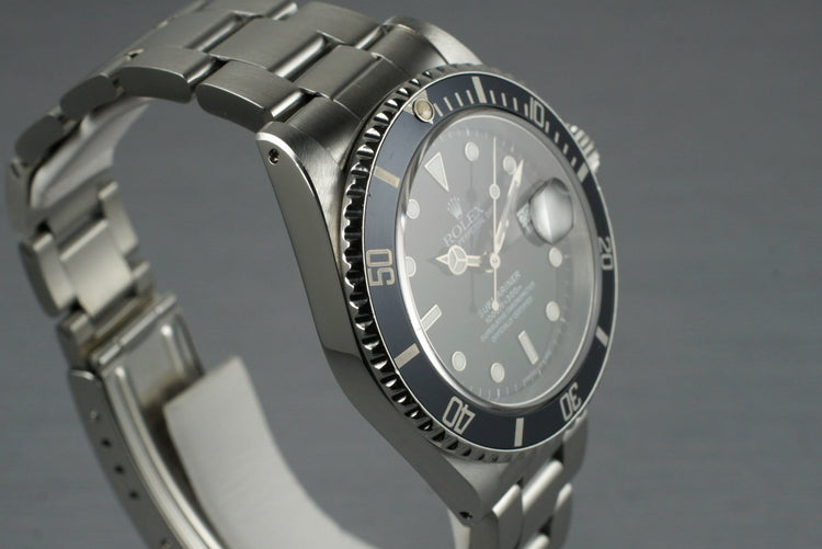 1991 Rolex Submariner 16610