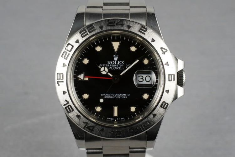Rolex Explorer II 16550 black dial