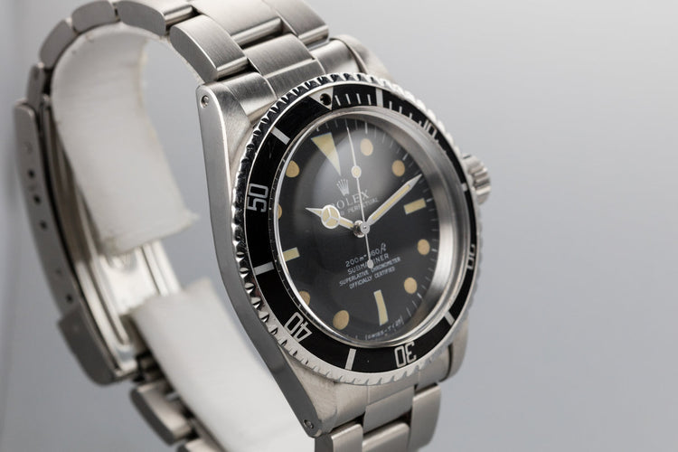 1967 Rolex Submariner 5512 Meters First Dial