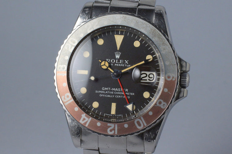 1968 Rolex GMT 1675 Mark I Dial
