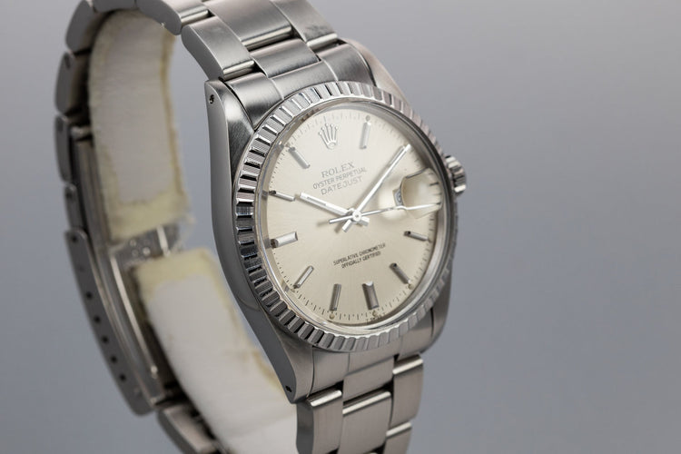 1981 Rolex 16030 Silver Dial