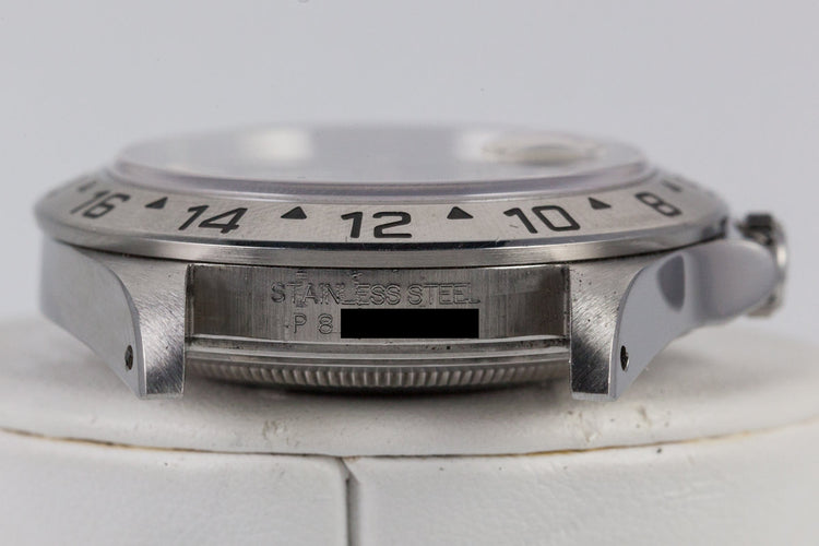 2000 Rolex Explorer II 16570 Black Dial