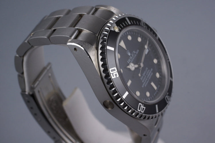 1986 Rolex Sea Dweller 16660 with Box and Papers