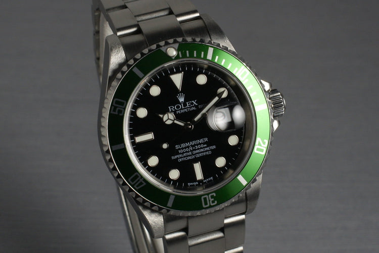 2005 Rolex Submariner 16610V with Box and Papers