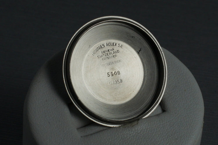 1958 Rolex Submariner 5508 Tropical Dial