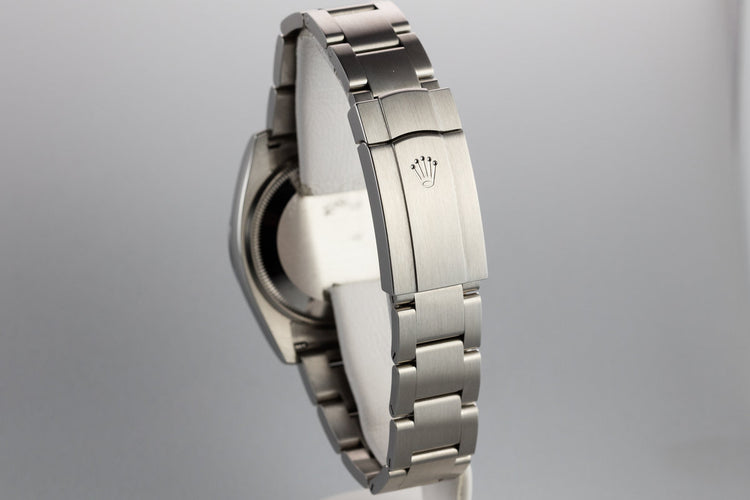 2017 Rolex Oyster Perpetual 114200 with Blue 3 6 9 Dial