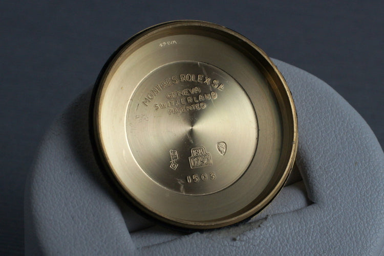 1968 Rolex 18K YG Date 1500 with Brick Bracelet