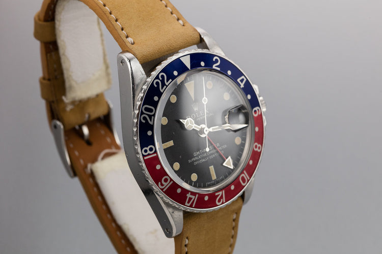 1970 Rolex GMT-Master 1675 with Service Papers
