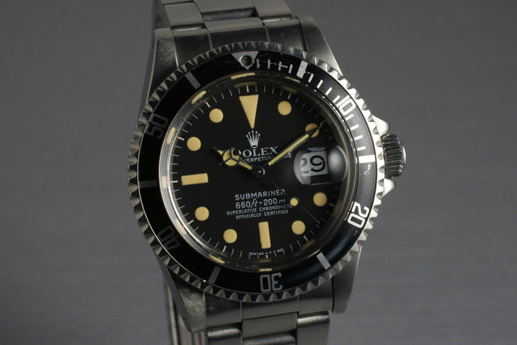 1978 Rolex Submariner 1680 with Box and Papers