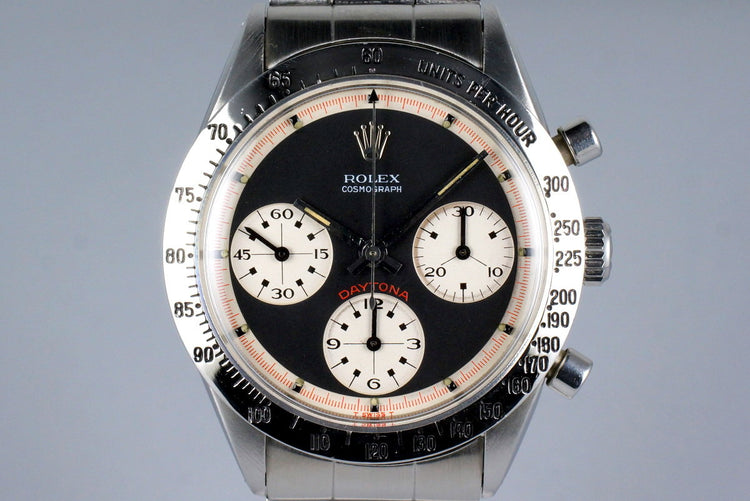 1967 Rolex Daytona 6239 with Black 3 Color Paul Newman Dial