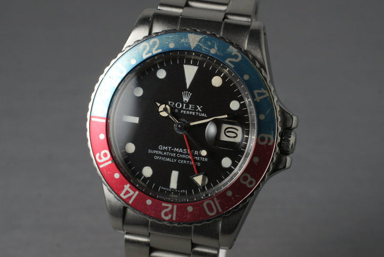 1968 Rolex GMT 1675 Mark I Dial