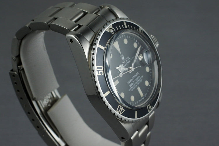 1978 Rolex Submariner 1680 with Box and Papers