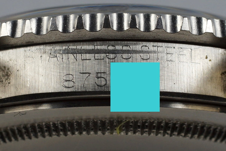 1963 Rolex GMT 1675 PCG Gilt UNDERLINE Dial