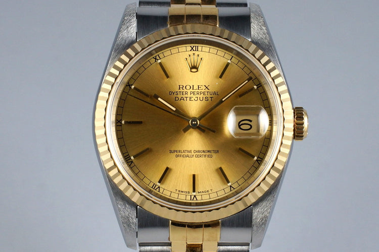 1991 Rolex Two Tone DateJust 16233