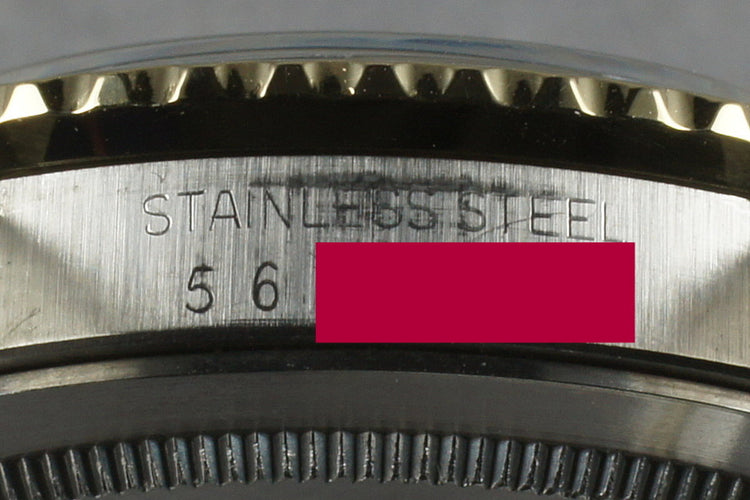Rolex GMT Two Tone 1675 with black nipple dial
