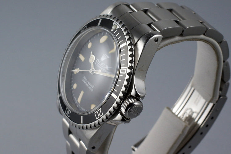 1967 Rolex Submariner 5513 Meters First with RSC Papers
