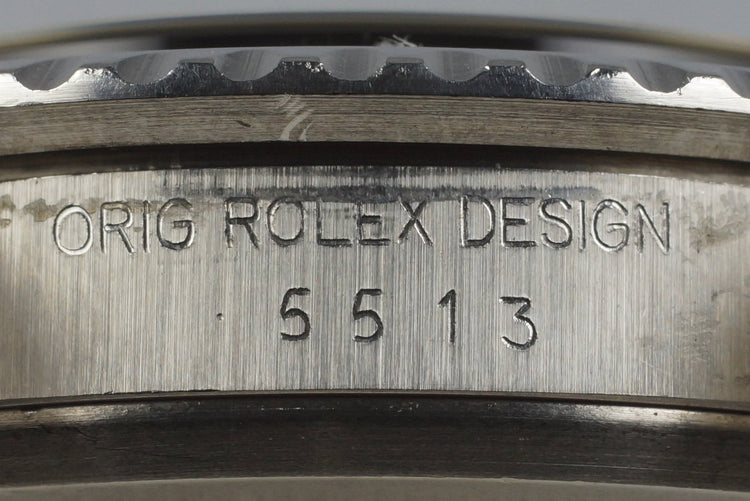 1985 Rolex Submariner 5513 with Box and Papers