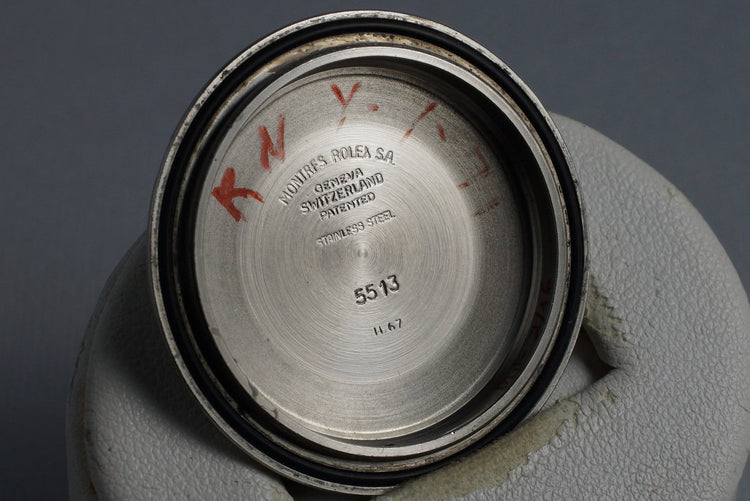 1967 Rolex Submariner 5513 WG Surround Dial