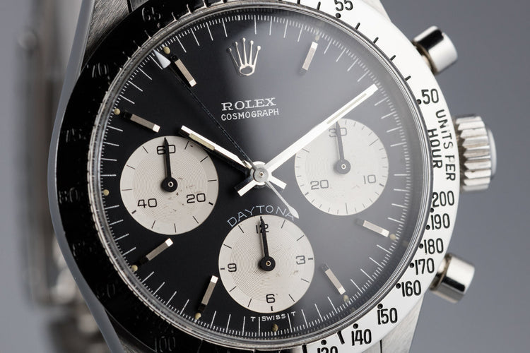 1970 Rolex Daytona 6262 with Black "Blue Daytona" Dial