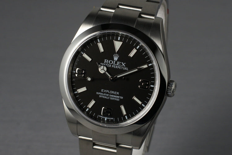 2014 Rolex Explorer 214270 with Box