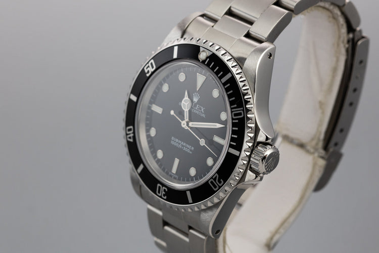 1999 Rolex Submariner 14060 "SWISS Only Dial" with Box and Papers