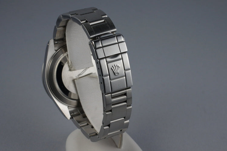 2002 Rolex Explorer II 16570 Black Dial