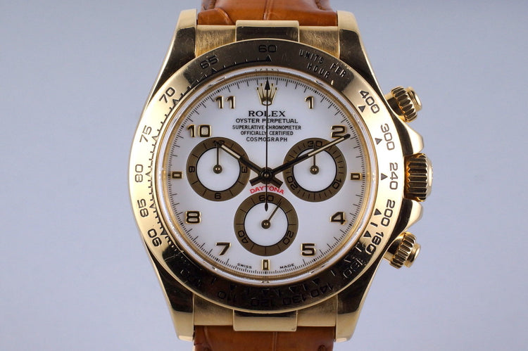 2000 Rolex YG Daytona 116518