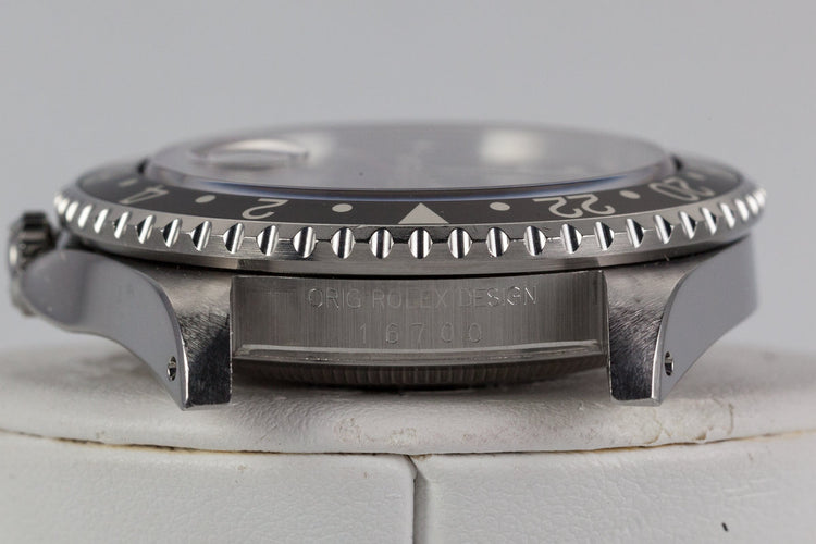 1989 Rolex GMT Master 16700