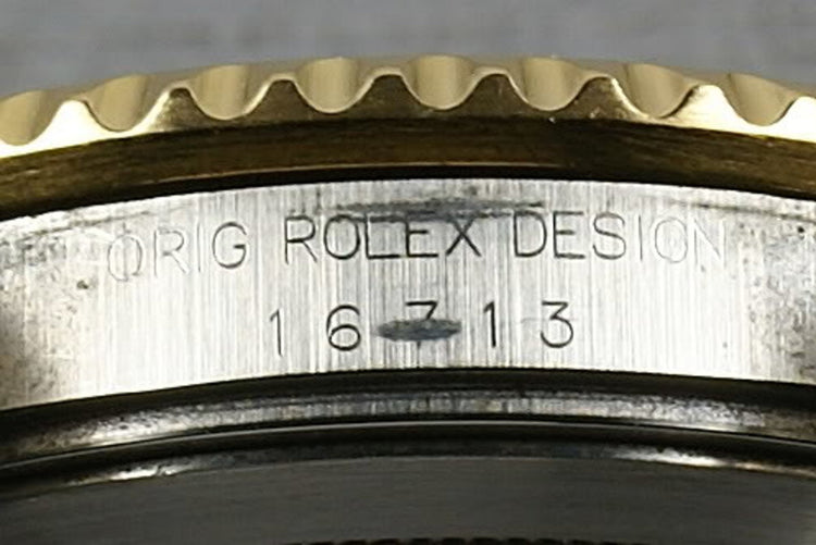 Rolex Two Tone GMT Master II 16713 Root Beer