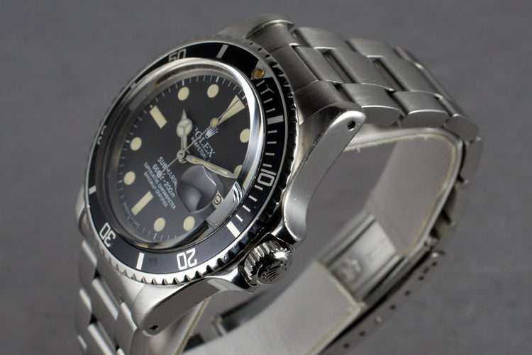 1978 Rolex Submariner 1680 with Box and Papers