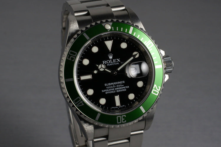 2007 Rolex Submariner 16610V with Box and Papers