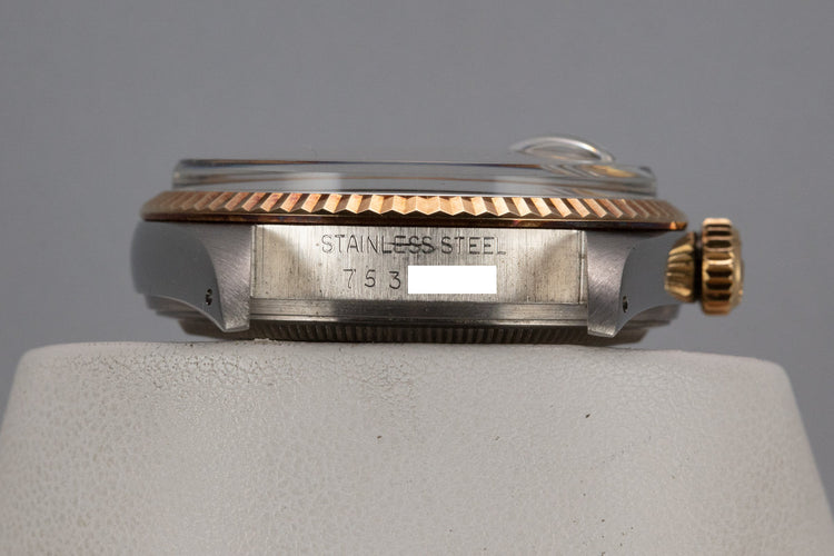 1982 Rolex Two-Tone DateJust 16013 Champagne Dial with Box and Papers