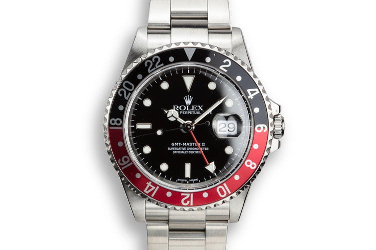 2000 Rolex GMT-Master II 16710 "Coke"