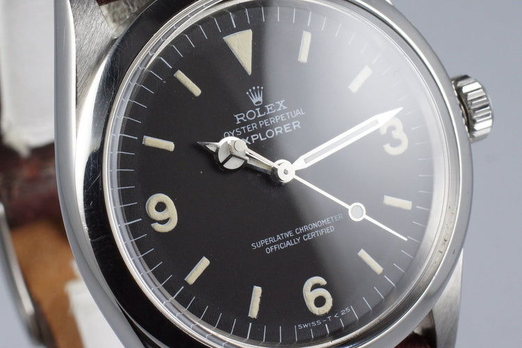 1969 Rolex Explorer 1 1016 with RSC Papers