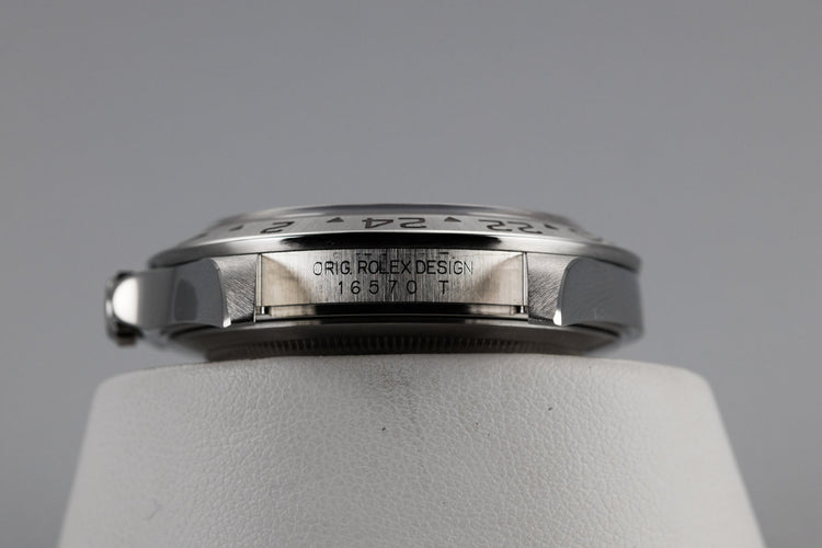 2007 Rolex Explorer II 16570 White Dial with 3186 Movement