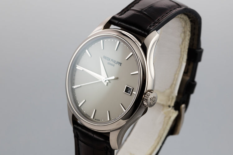 2017 Patek Philippe 18K WG Calatrava 5227G-001with Box and Papers