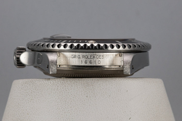 1999 Rolex Submariner 16610