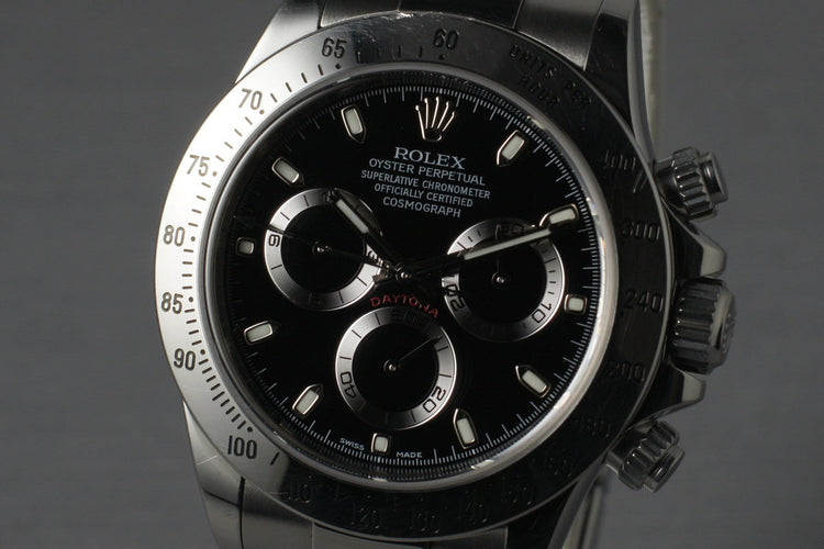 2010 Rolex Daytona 116520 with Box and Papers