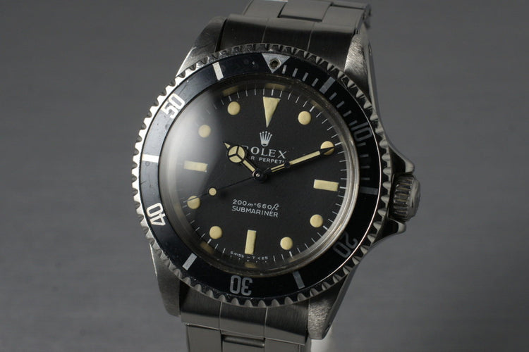 1967 Rolex Submariner 5513 Meters First