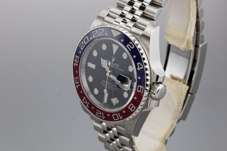 2018 Rolex Ceramic GMT-Master II 126710BLRO with Box and Papers