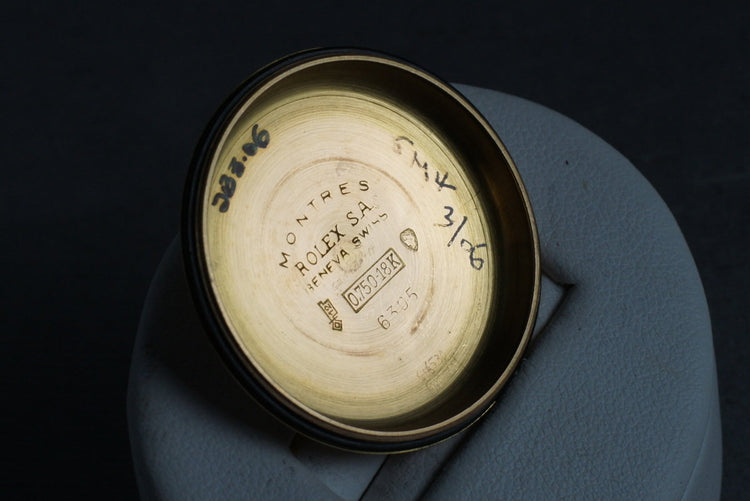 1954 Rolex 18K Rose Gold Datejust 6305